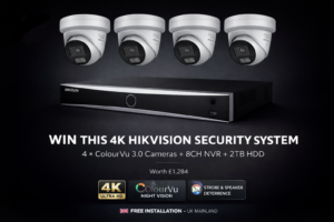 Win a 4K HikVision CCTV System
